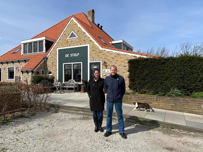 Chambre d’hôte pour 2 personnes, avec vue ainsi que jardin et sauna dans Texel