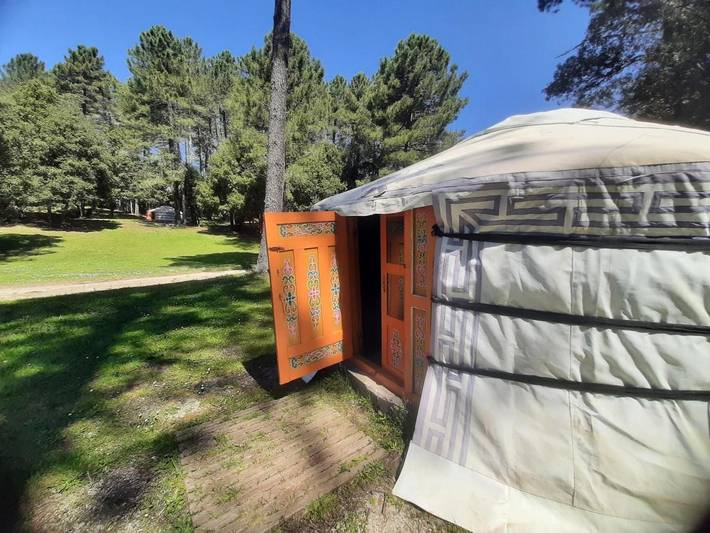 Tente pour 5 personnes, avec jardin et vue en Corse-du-Sud - 4