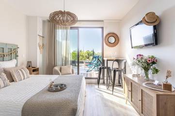 Cottage pour 2 personnes, avec vue ainsi que jardin et piscine à Éguilles