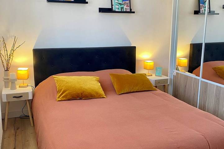 Maison familiale - 3ch - 8 pers - 750m de la plage - jardin in Plage de Malo-les-Bains, Dunkerque