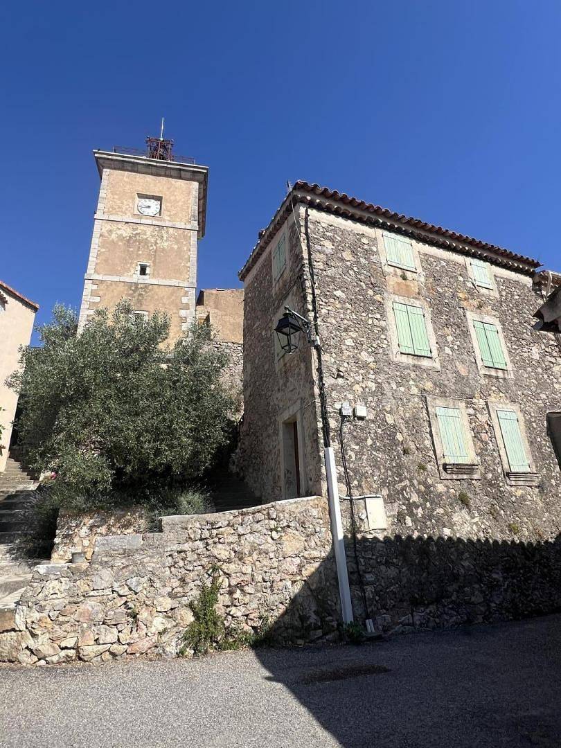 L'horloge in Moissac-Bellevue, Région de Brignoles