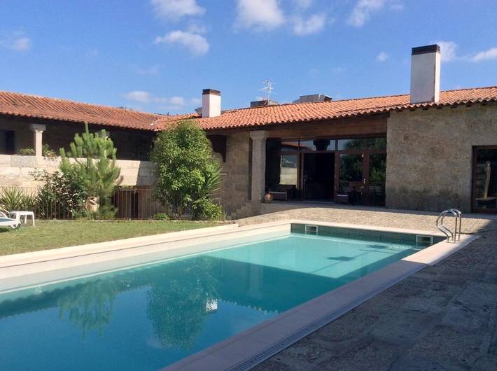 Hotel para 6 pessoas, com Jacuzzi e Terraço e ainda Jardim and Piscina em Braga
