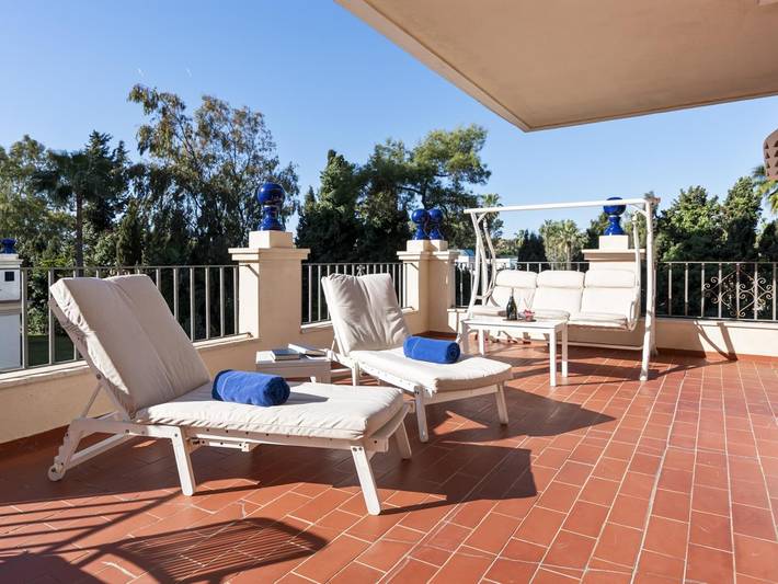 Ferienwohnung für 2 Personen, mit Garten und Pool in Marbella - 4