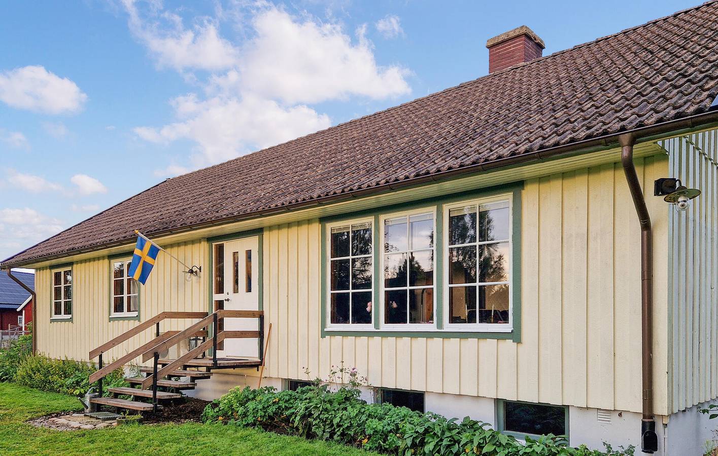 Holiday home for 7 people with garden in Hässleholm region