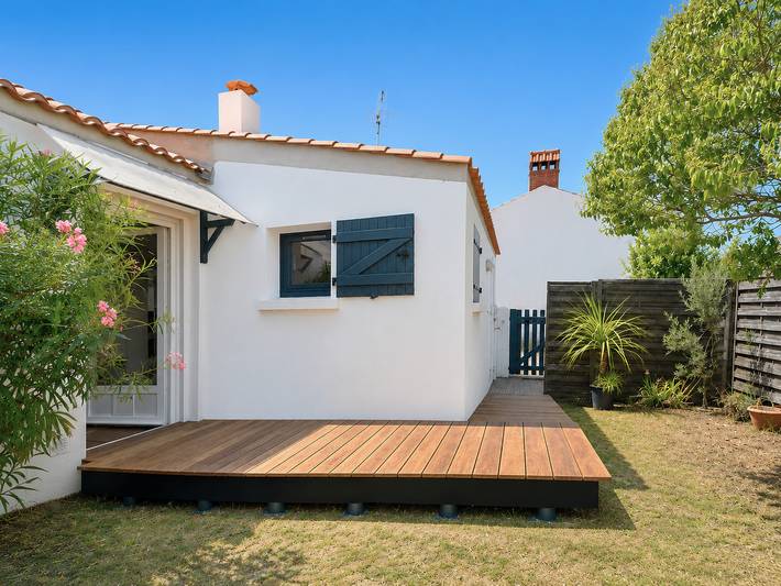 Location de vacances pour 7 personnes, avec Terrasse et Jardin dans Plage De La Bosse L Epine
