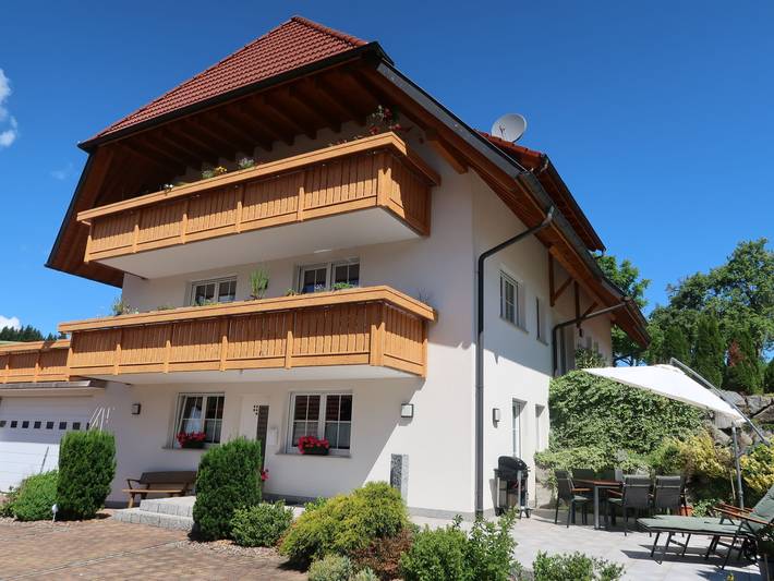 Ferienwohnung für 4 Personen, mit Terrasse und Garten in Hofstetten