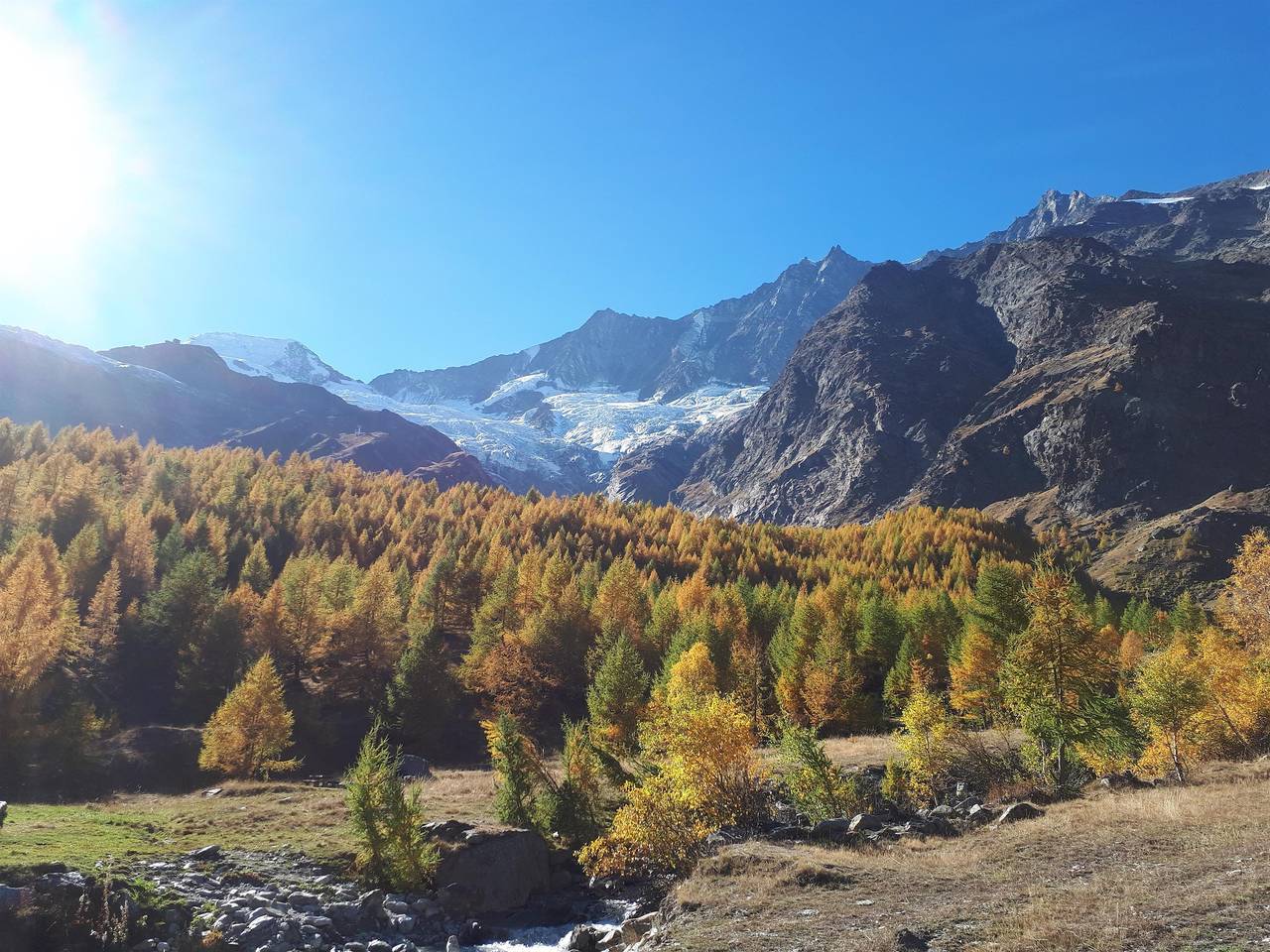Ganze Ferienwohnung, 4-Bettwohnung Nr. 54 in Saas-Grund, Walliser Alpen
