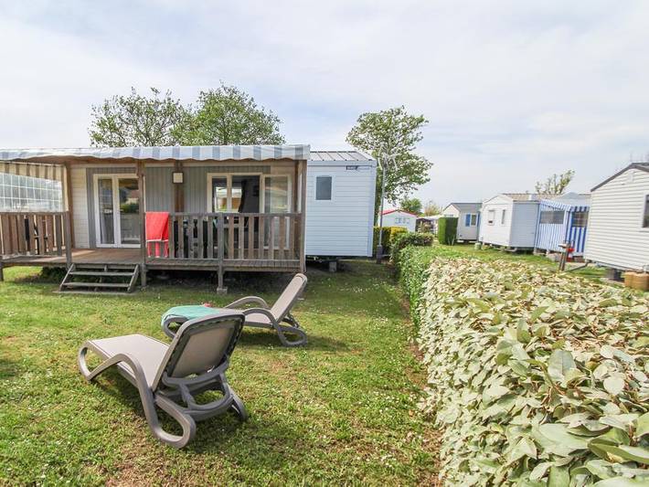Camping Mirabel La Renaudière - Mobilheim 4 personen - Superior - 2 Schlafzimmer in La Plaine-sur-Mer, Côte de Jade
