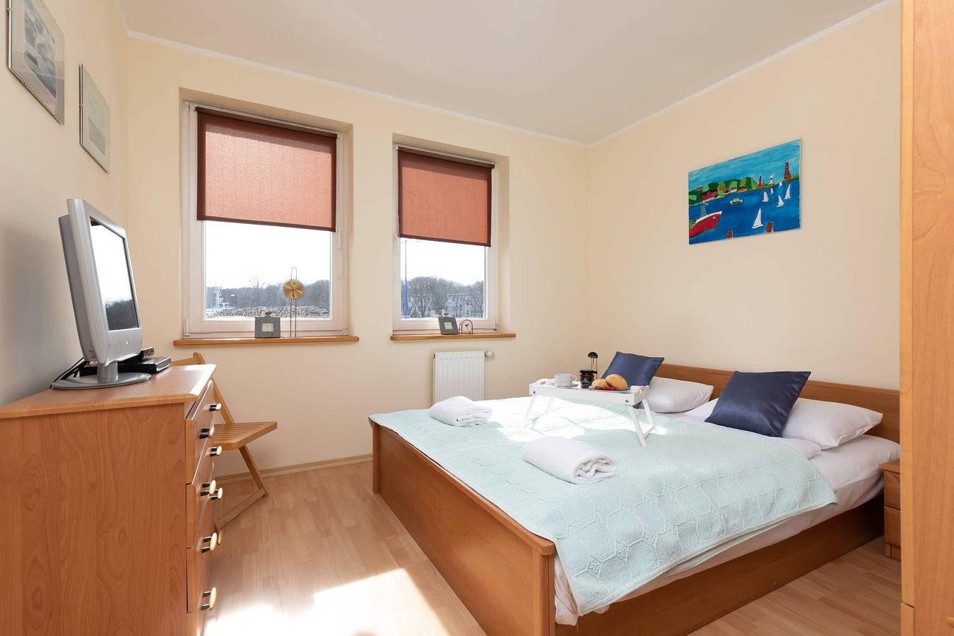 Ganze Wohnung, Ferienwohnung für 4 Personen mit Garten in Kolberg, Baltic Sea Pomerania