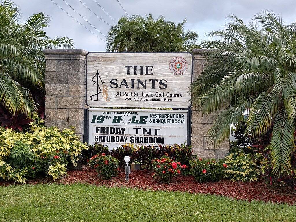 Golfers Delight ruhiger Sandpiper Bay / Club Med Bereich in Port St. Lucie, St. Lucie County