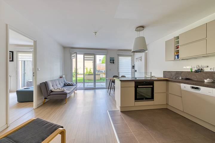 Appartement de vacances pour 4 personnes, avec Terrasse et Jardin