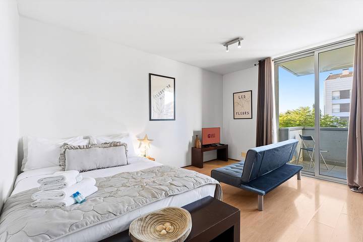 Studio pour 2 personnes, avec balcon - 1