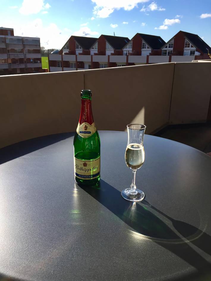 Ferienwohnung für 2 Personen, mit Balkon