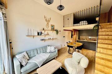 Gîte pour 9 personnes, avec balcon à Lamoura