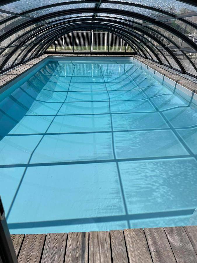 Maison de vacances pour 8 personnes, avec jardin ainsi que piscine et vue, animaux acceptés