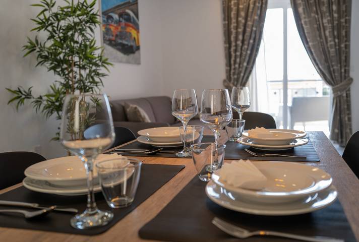 Appartement de vacances pour 6 personnes, avec balcon