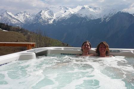 Gîte pour 4 personnes, avec piscine ainsi que jacuzzi et sauna, animaux acceptés à Villard-Reculas - 4
