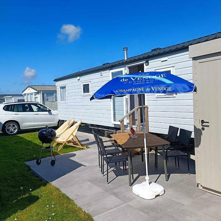 Camping pour 4 personnes, avec Terrasse et Jardin à Middelkerke