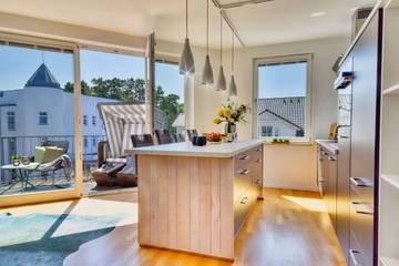 Ferienwohnung für 4 Personen, mit Balkon und Sauna in Binz