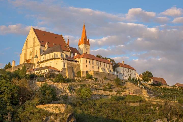 Apartament wakacyjny dla 6 osób, z Ogród i Widok na jezioro oraz Widok w Znojmo