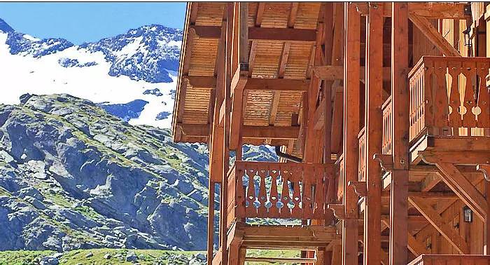 Gîte pour 8 personnes, avec piscine et sauna, animaux acceptés à Val Thorens - 4