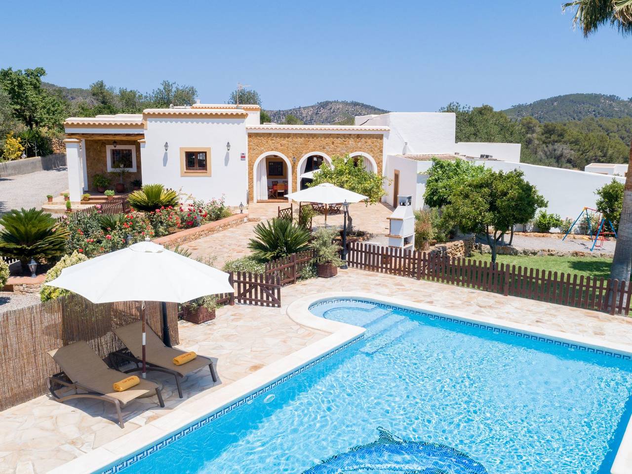 Villa Can Juanó mit privatem Pool in Sant Joan de Labritja, Ibiza Norden