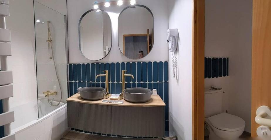 Hôtel pour 2 personnes, avec piscine ainsi que jardin et jacuzzi à Trizay - 3