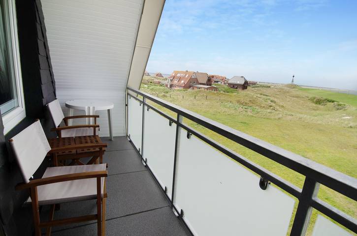 Ferienwohnung für 2 Personen, mit Balkon auf Baltrum - 3
