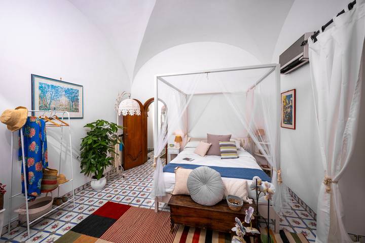 Villa mit pool für 8 Personen, mit Balkon/Terrasse in Positano