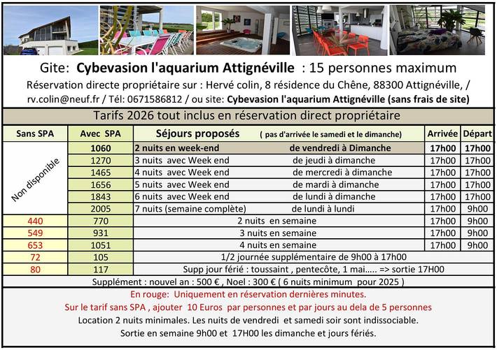 Gîte pour 15 personnes, avec jardin et jacuzzi ainsi que balcon et sauna dans Lorraine - 4