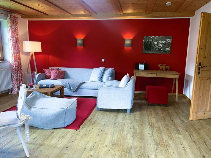 Bauernhof für 2 Personen, mit Garten und Balkon sowie Sauna und Ausblick, mit Haustier in Oberstdorf - 3