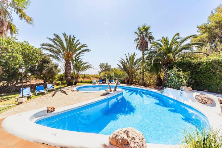 Finca für 10 Personen, mit Balkon und Garten in Felanitx