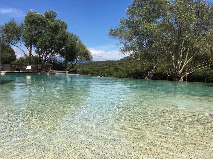 Gîte pour 4 personnes, avec bassin pour enfant ainsi que jardin et piscine à Belvédère-Campomoro - 4