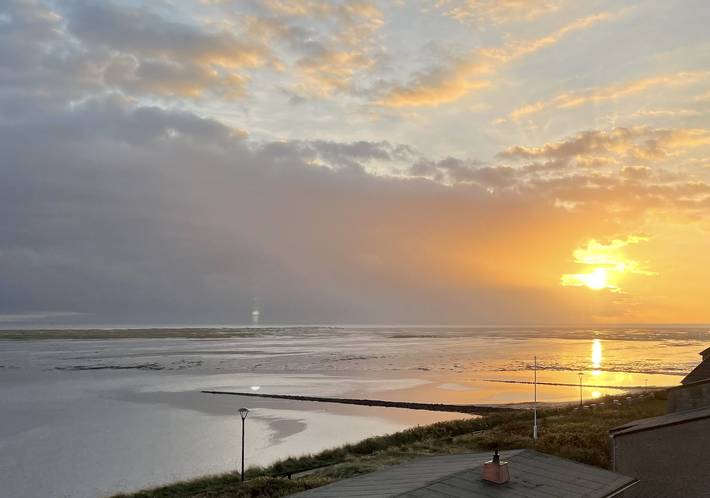 Ferienwohnung für 2 Personen, mit Seeblick und Balkon, mit Haustier auf Amrum