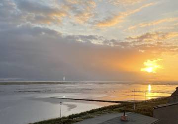 Ferienwohnung für 2 Personen, mit Seeblick und Balkon, mit Haustier in Nordfriesland