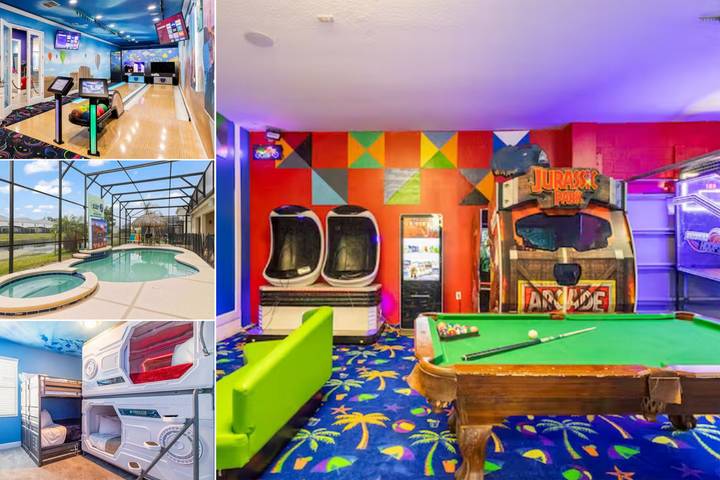Chalet para 30 personas, con piscina y piscina para niños además de vistas al lago y balcón/terraza - 1