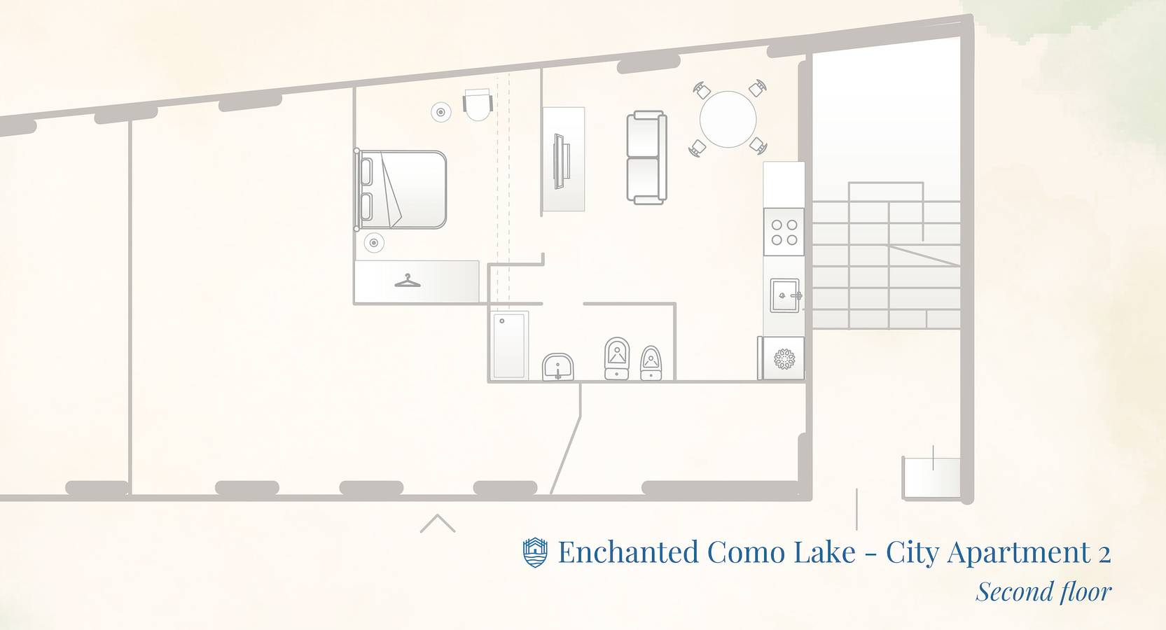 Entire apartment, Enchanted Como Lake - City Apartment 2 in Como, Lake Como