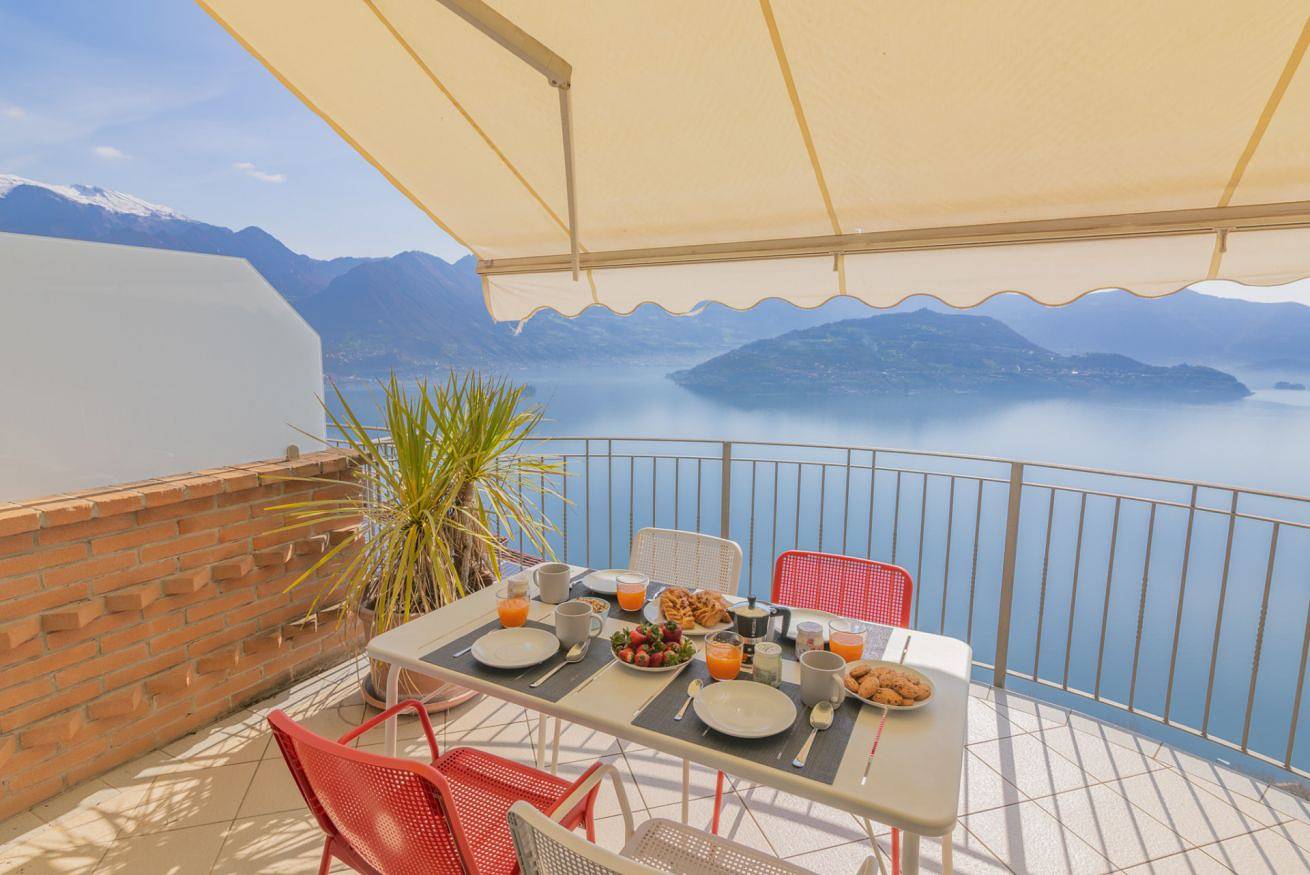 Appartamento intero, Enjoyiseolake - Vittoria - Trilocale con vista lago e piscina in Spiglia, Comune di Parzanica