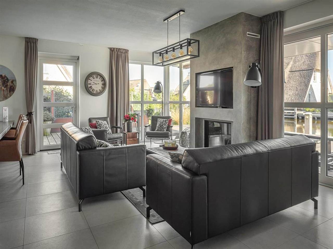 Friesland Villa mit Sauna in Delfstrahuizen, Friesland