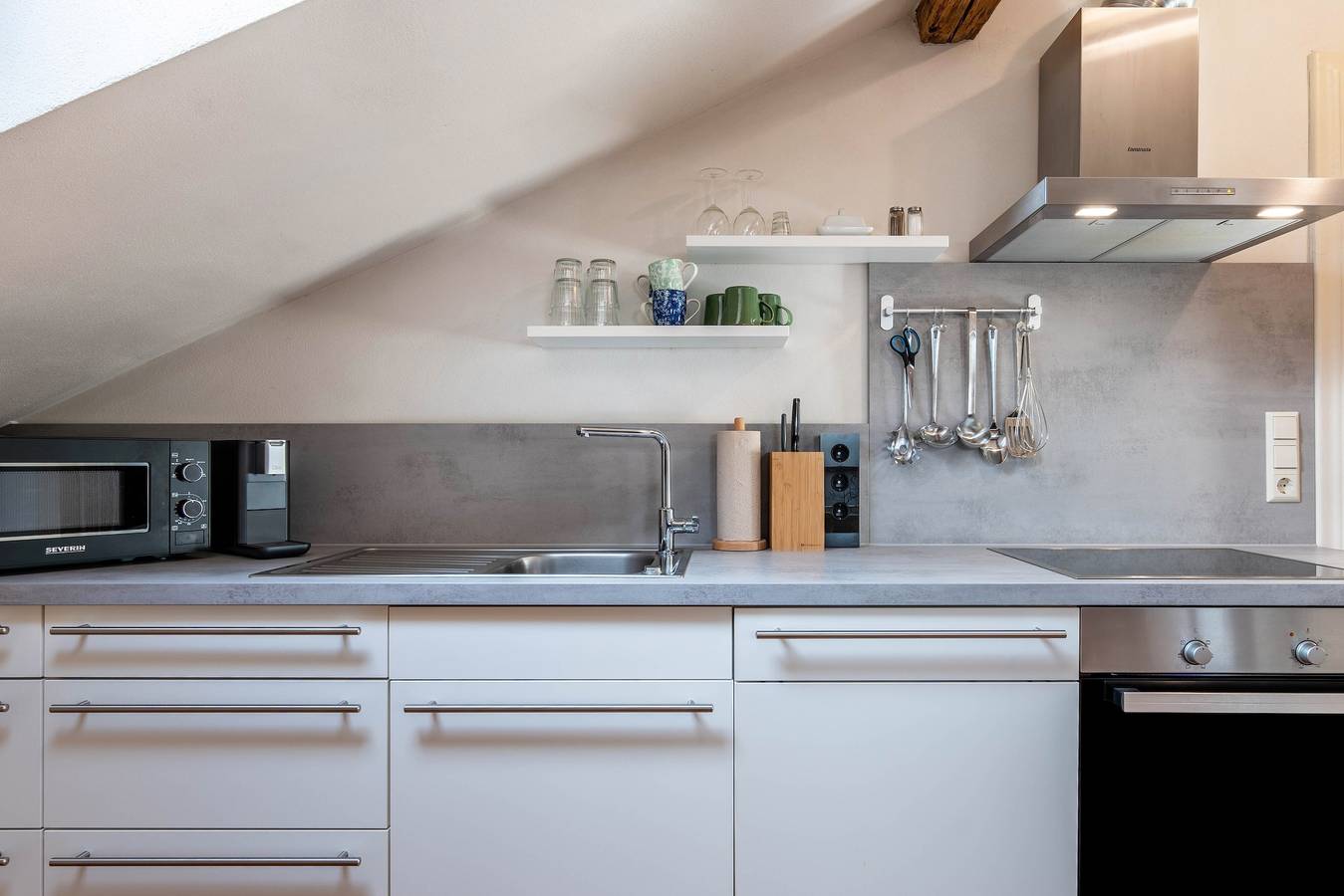 Ganzes Studio, Studio 'Fuchsbau' mit Gemeinschaftsgarten und Wi-Fi in Bad Rappenau, Kraichgau