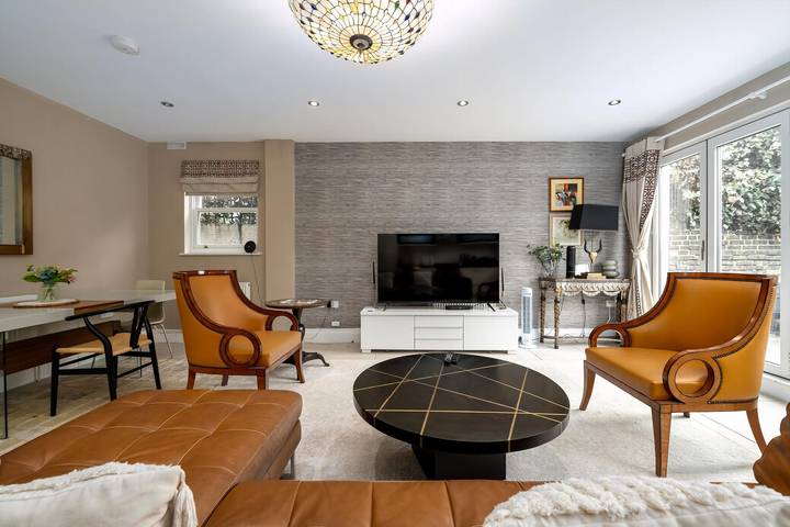 Ganze Wohnung, Ferienwohnung für 4 Personen mit Garten in Hammersmith und Fulham, London