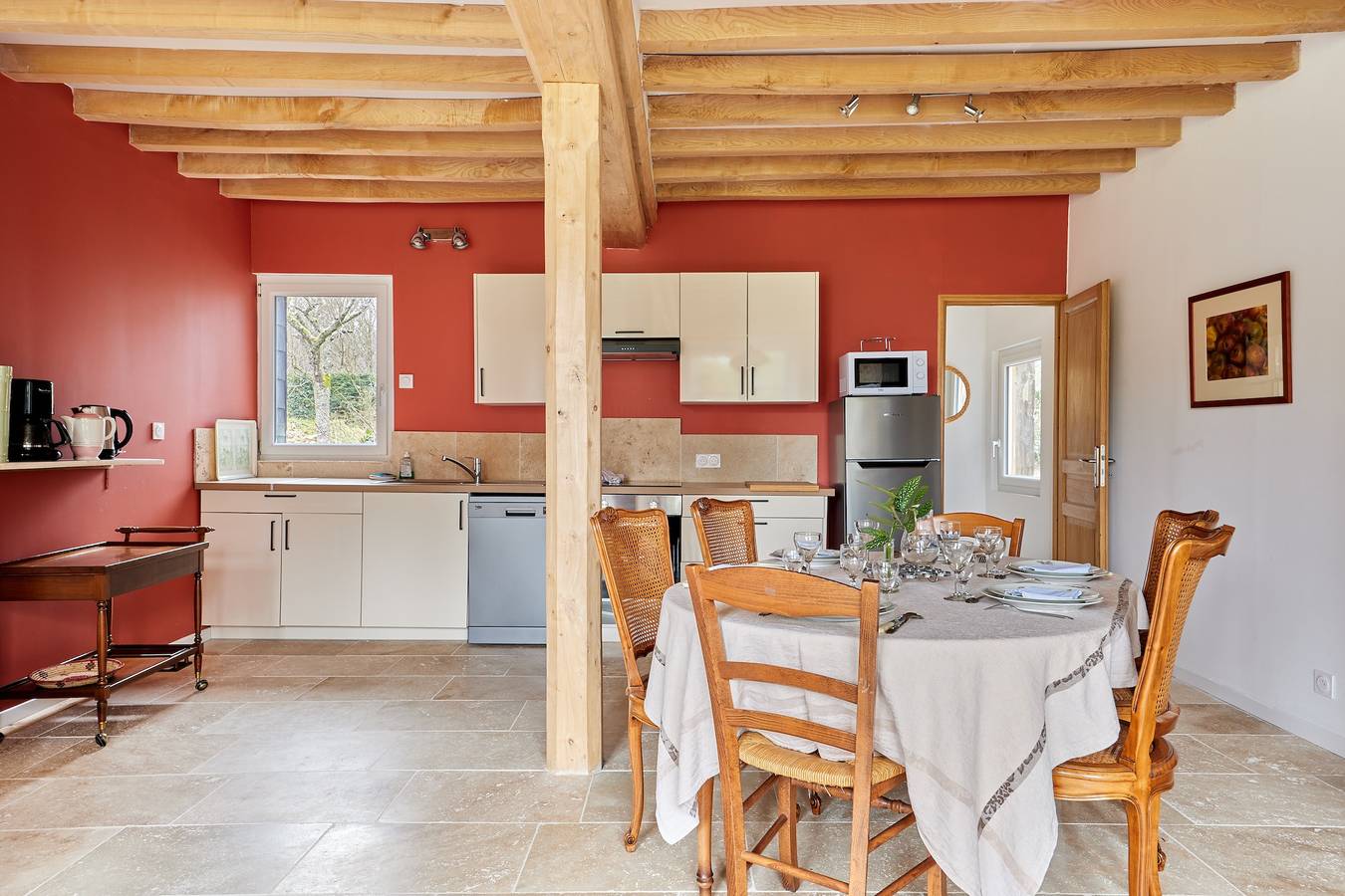 Ganze Wohnung, Ferienwohnung für 6 Personen mit Terrasse in Livarot-Pays-d'Auge, Lisieux und Umgebung