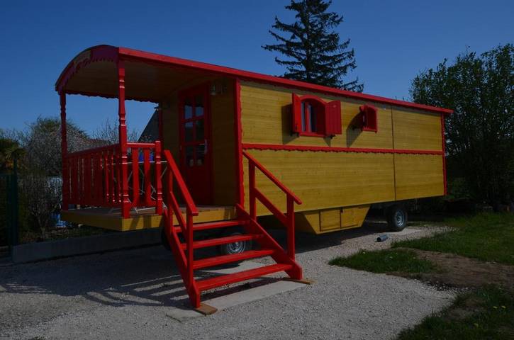 Chambre d’hôte pour 4 personnes, avec jardin et vue ainsi que piscine et terrasse dans Côte-d'Or - 3