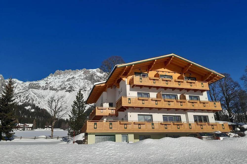 Doppelzimmer mit Dusche, Wc Getrennt - Pension Bergpracht in Ramsau am Dachstein, Schladming-Dachstein