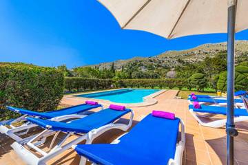Villa in Pollença, Serra de Tramuntana für 6 