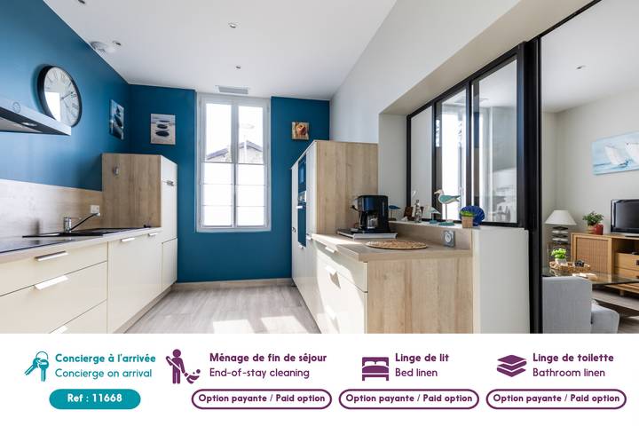 Location de vacances pour 6 personnes, avec terrasse et jardin, animaux acceptés à Andernos-les-Bains - 4