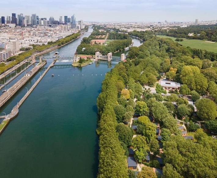 Camping pour 6 personnes, avec vue et terrasse dans Île de France - 4
