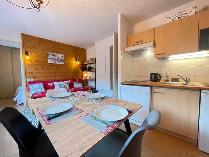 Gîte pour 4 personnes, avec balcon et piscine, animaux acceptés à Flumet - 4