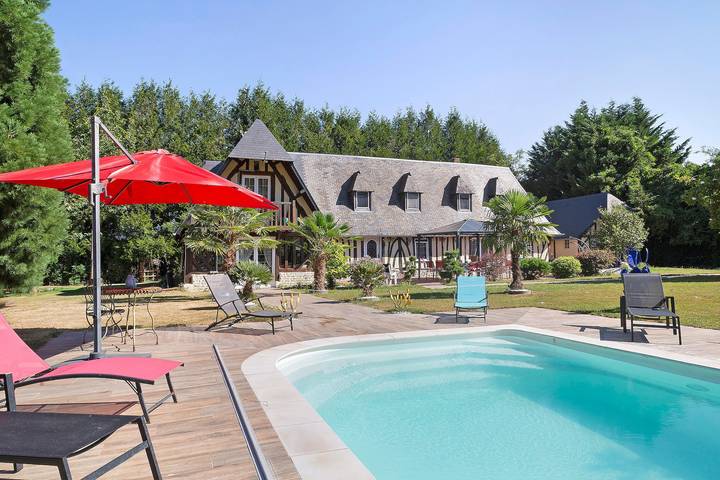 Chambre d’hôtes « Chambre Orchidée » petit déjeuner compris in Lieurey, Région de Bernay