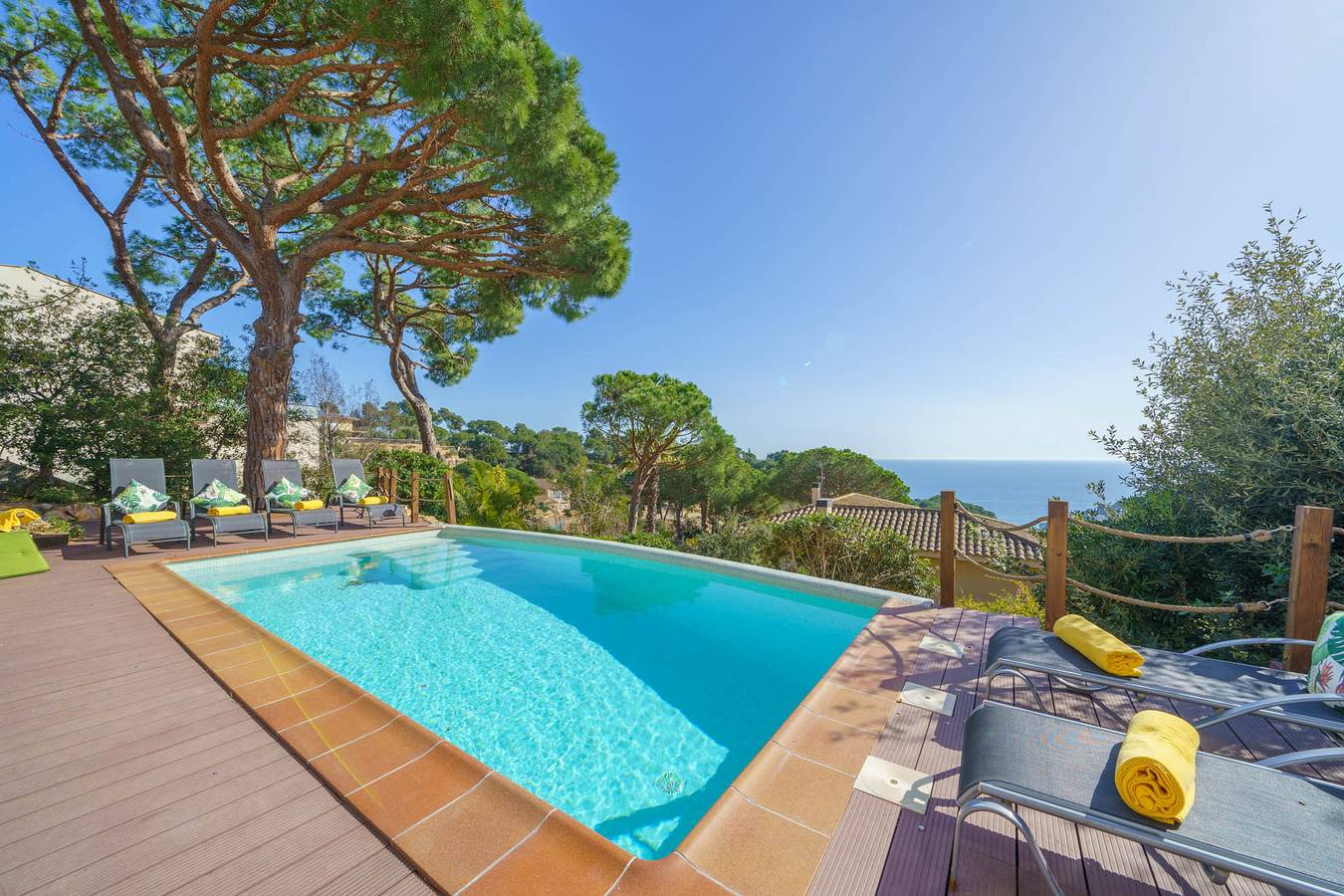 Casa de vacaciones para 8 personas con balcón/terraza in Santa Maria De Llorell, Tossa De Mar